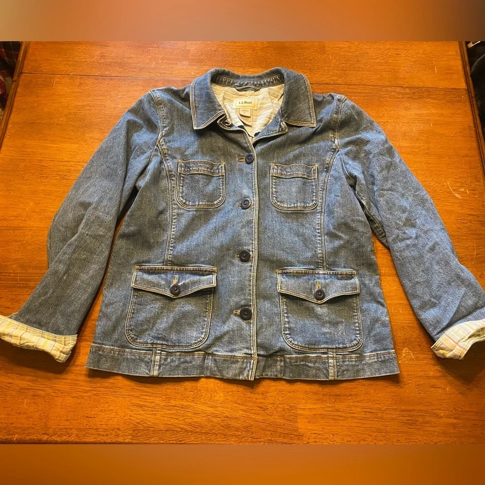 L.L. Bean Women’s Denim Chore/Barn Coat